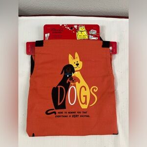 BlueQ dog apron
